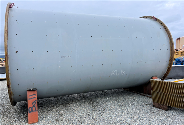 2 Units - Unused Outotec 3.2m X 5.6m (10.5' X 18.4') Ball Mills, 1000 Hp (750 Kw))